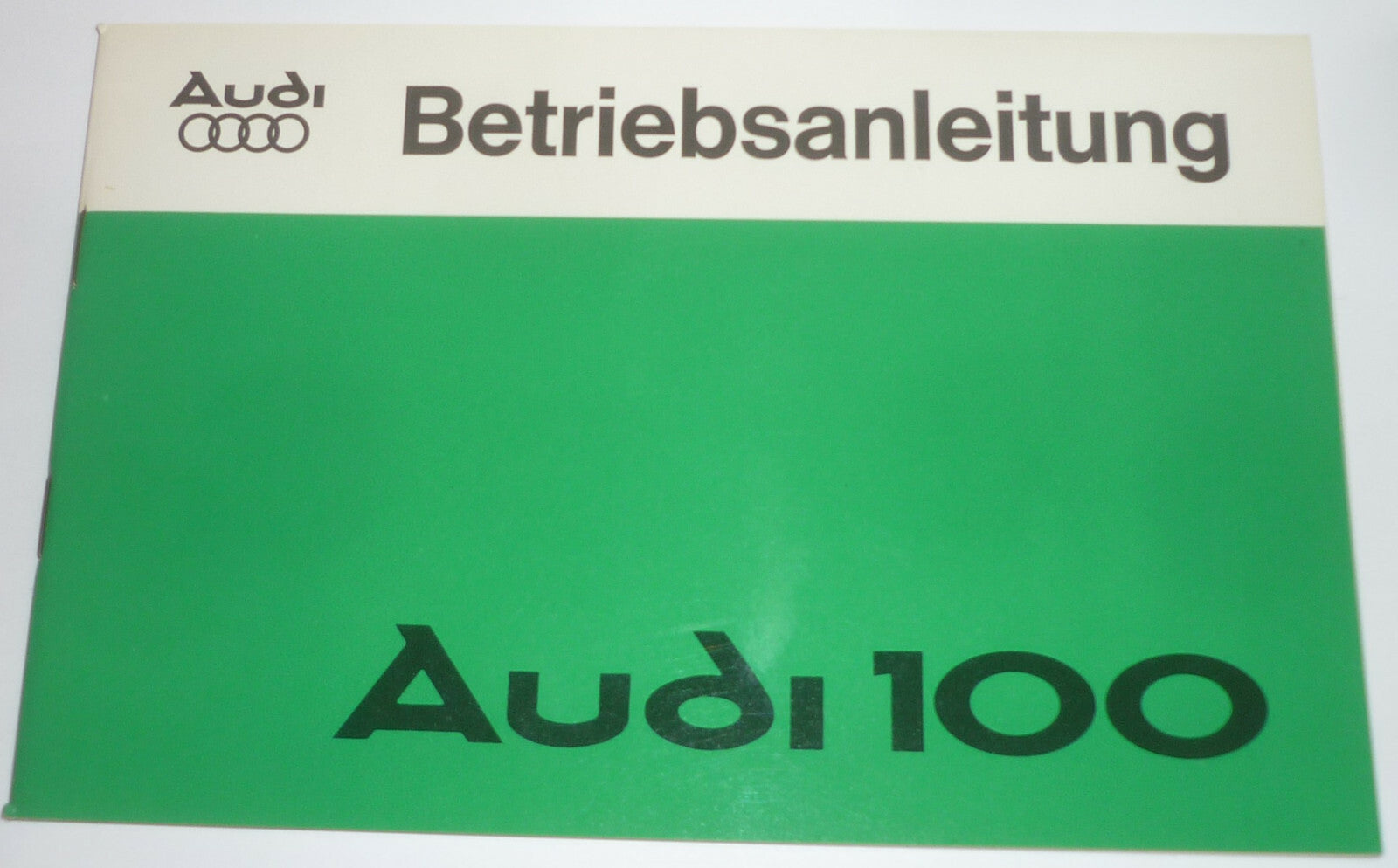 AUDI 100 TYP 43  Betriebsanleitung Ausgabe 08. 1977 Zustand TOP Oldtimer