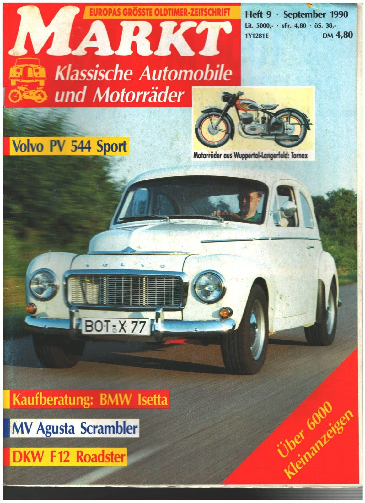 Oldtimer Markt Heft 9/1990
