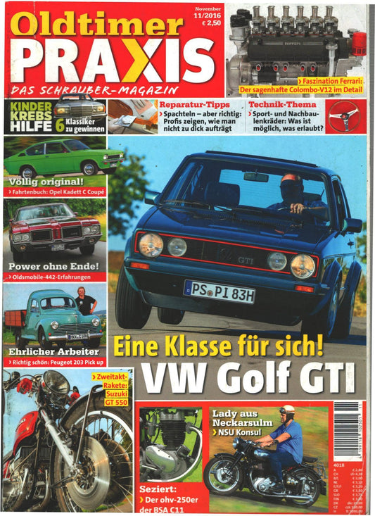 Oldtimer Praxis 11 2016