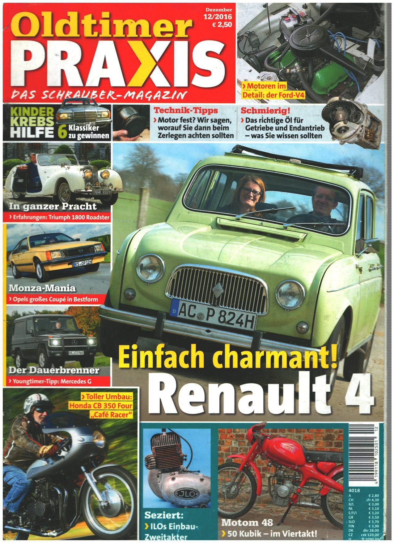 Oldtimer Praxis 12 2016