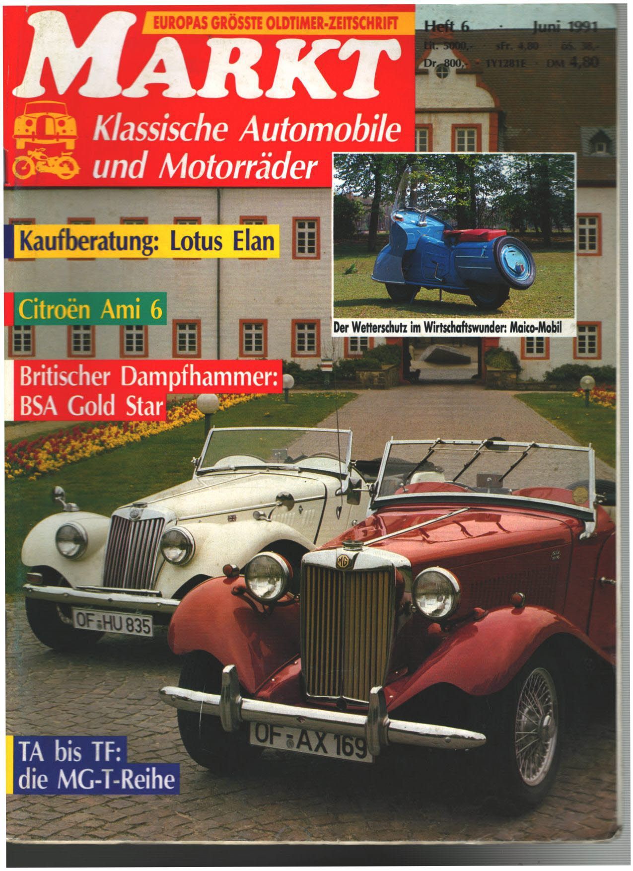 Oldtimer Markt 6 1991
