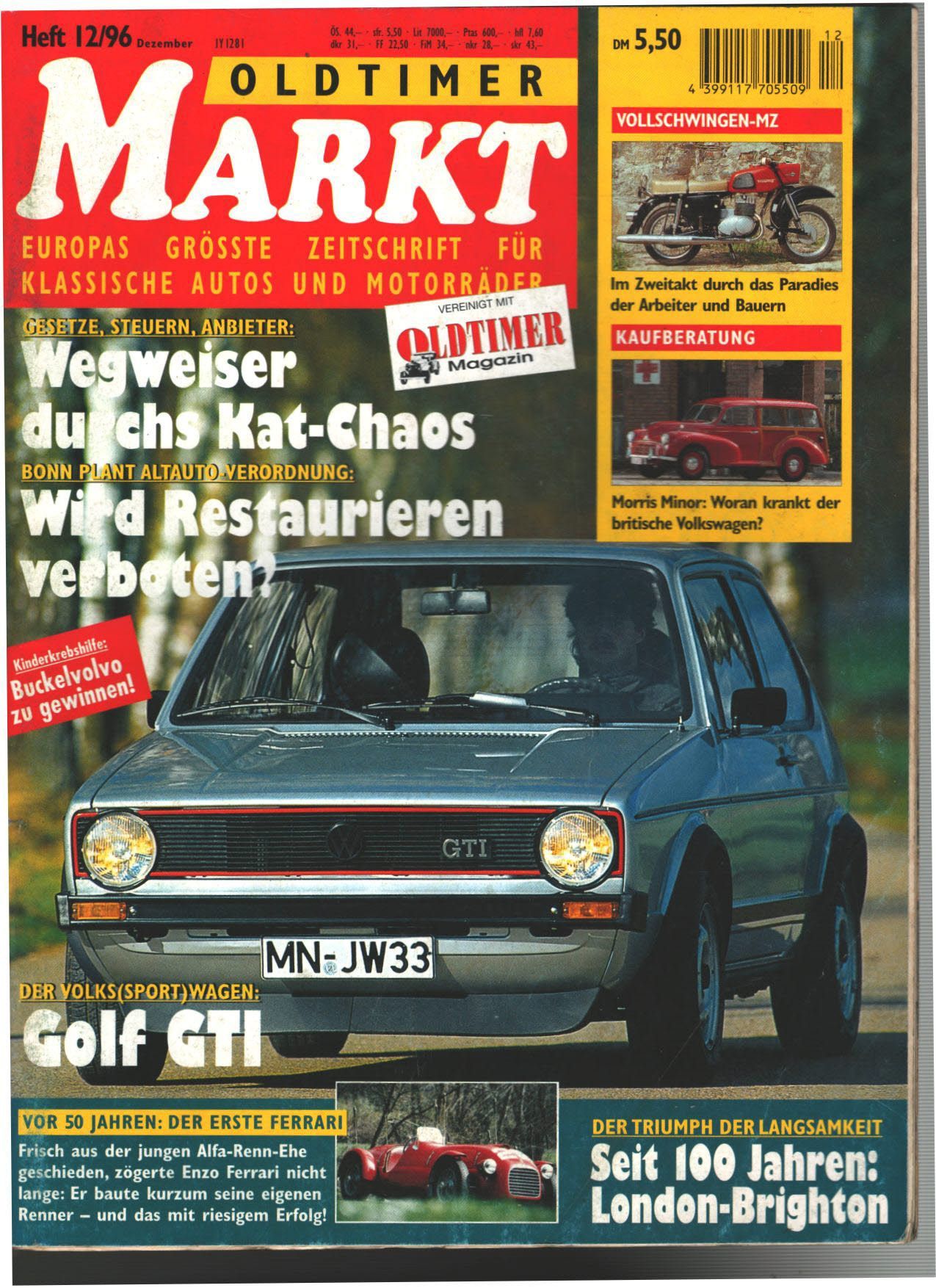 Oldtimer Markt 12 1996
