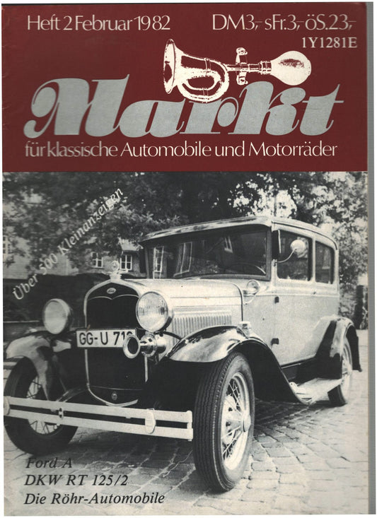 Oldtimer Markt 2 1982