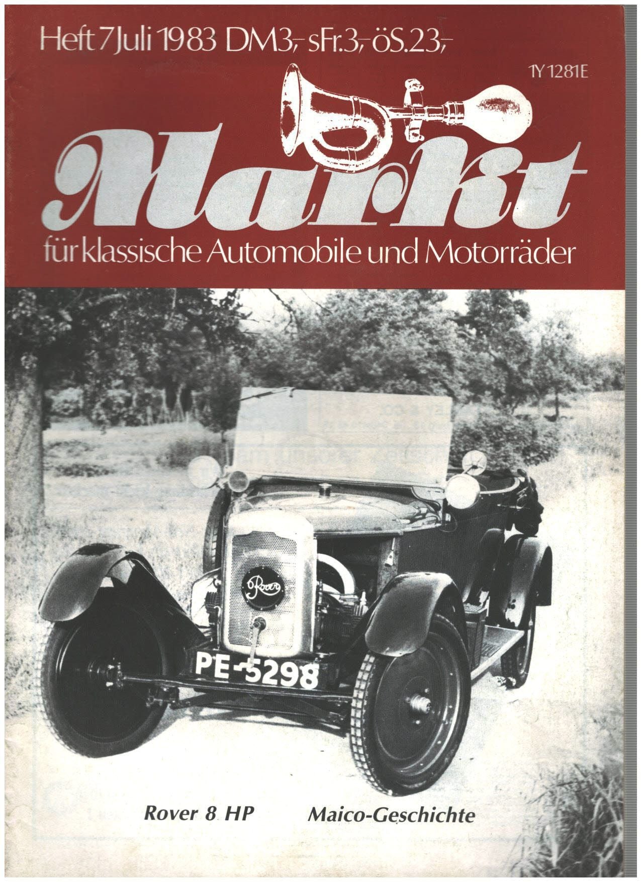 Oldtimer Markt 7 1983