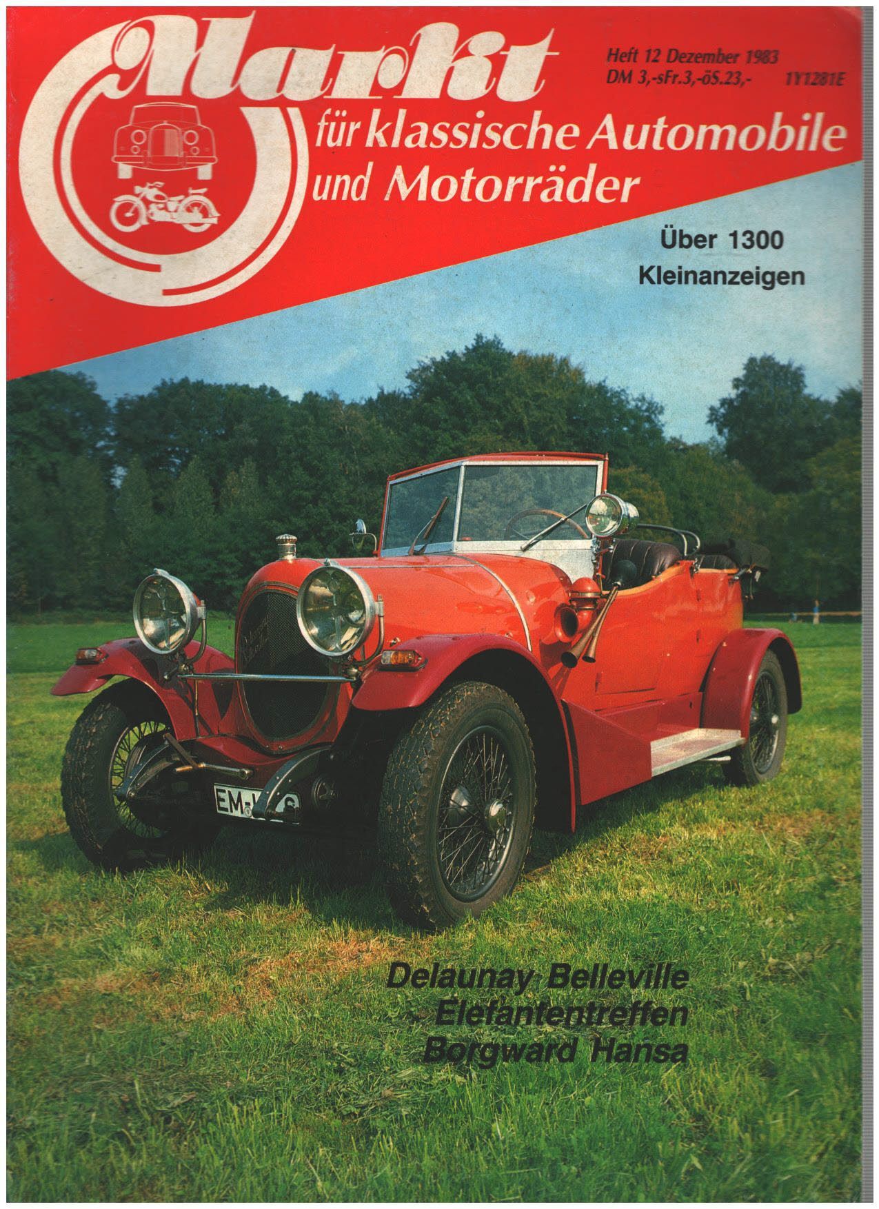 Oldtimer Markt 12 1983