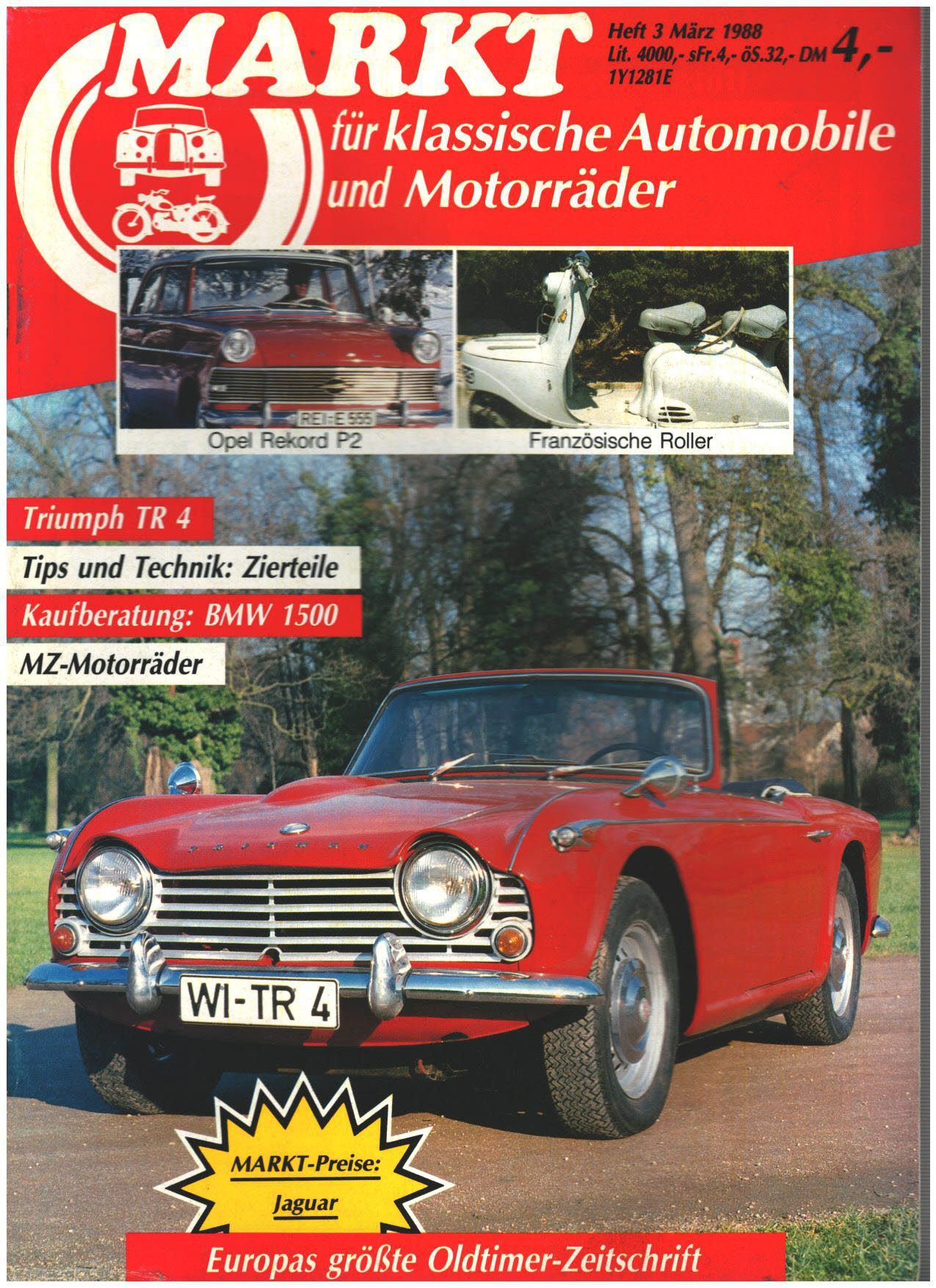 Oldtimer Markt 3 1988