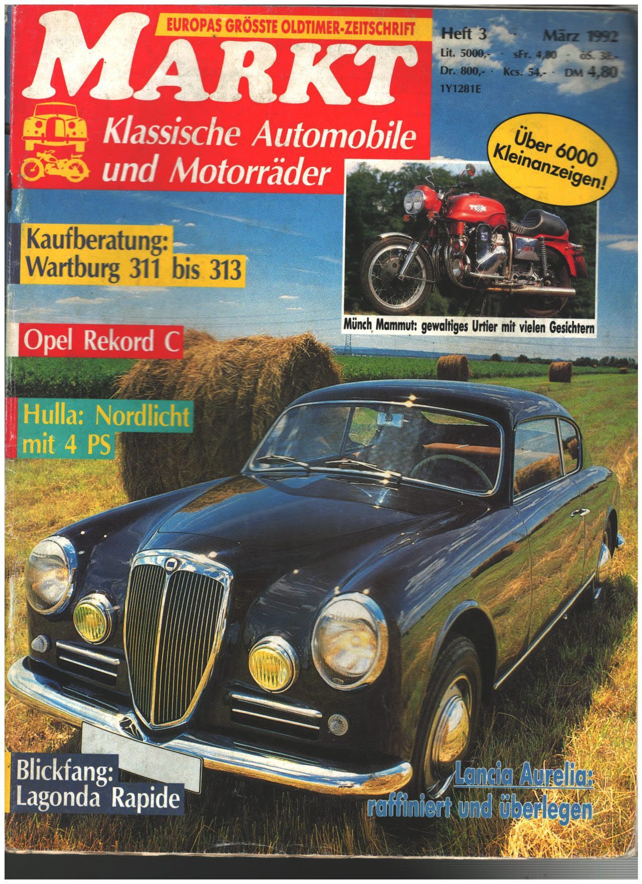 Oldtimer Markt 3 1992