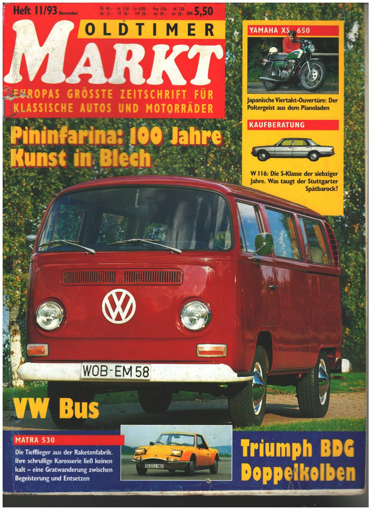 Oldtimer Markt 11 1993