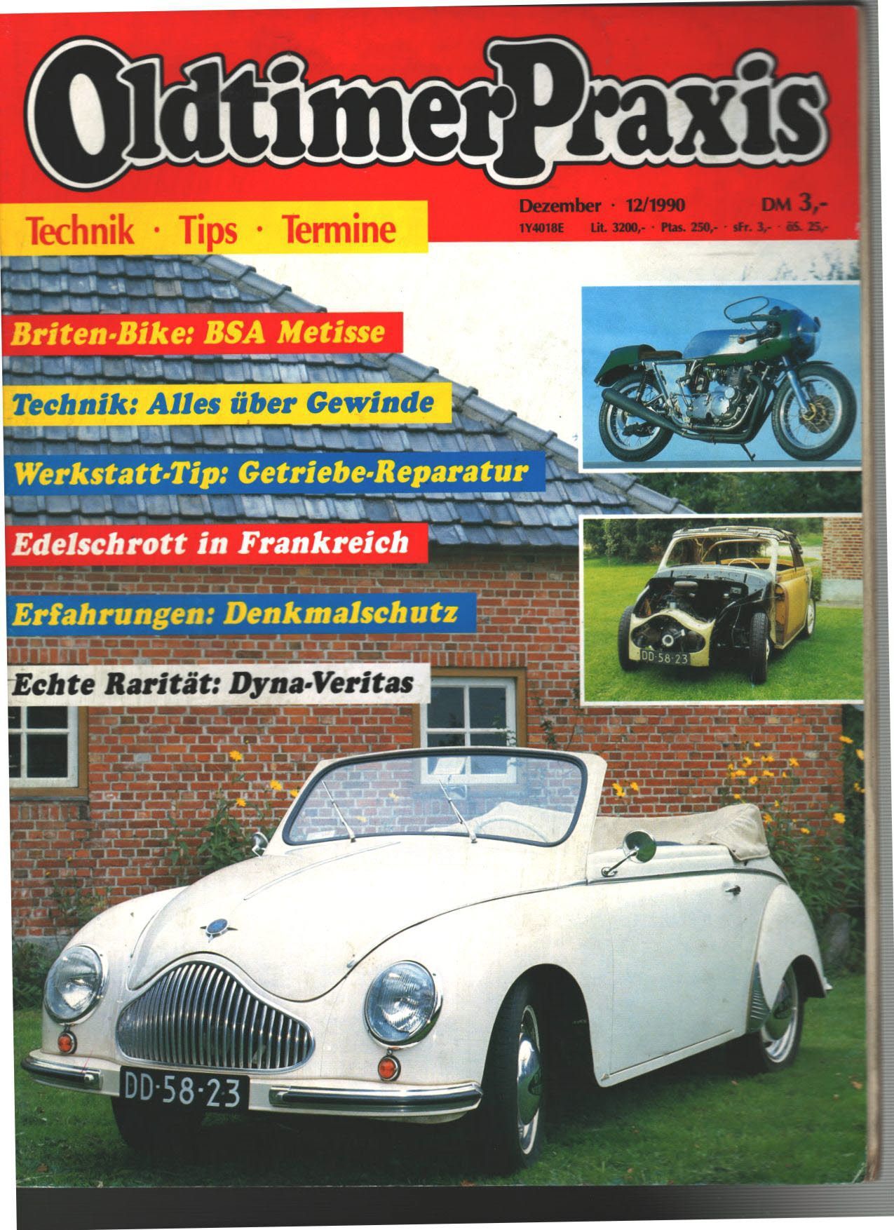 Oldtimer Praxis 12 1990