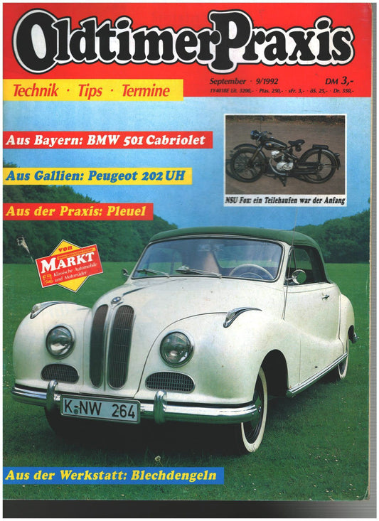 Oldtimer Praxis 9 1992
