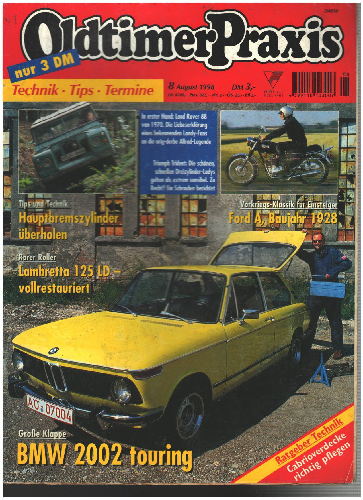 Oldtimer Praxis 8 1998