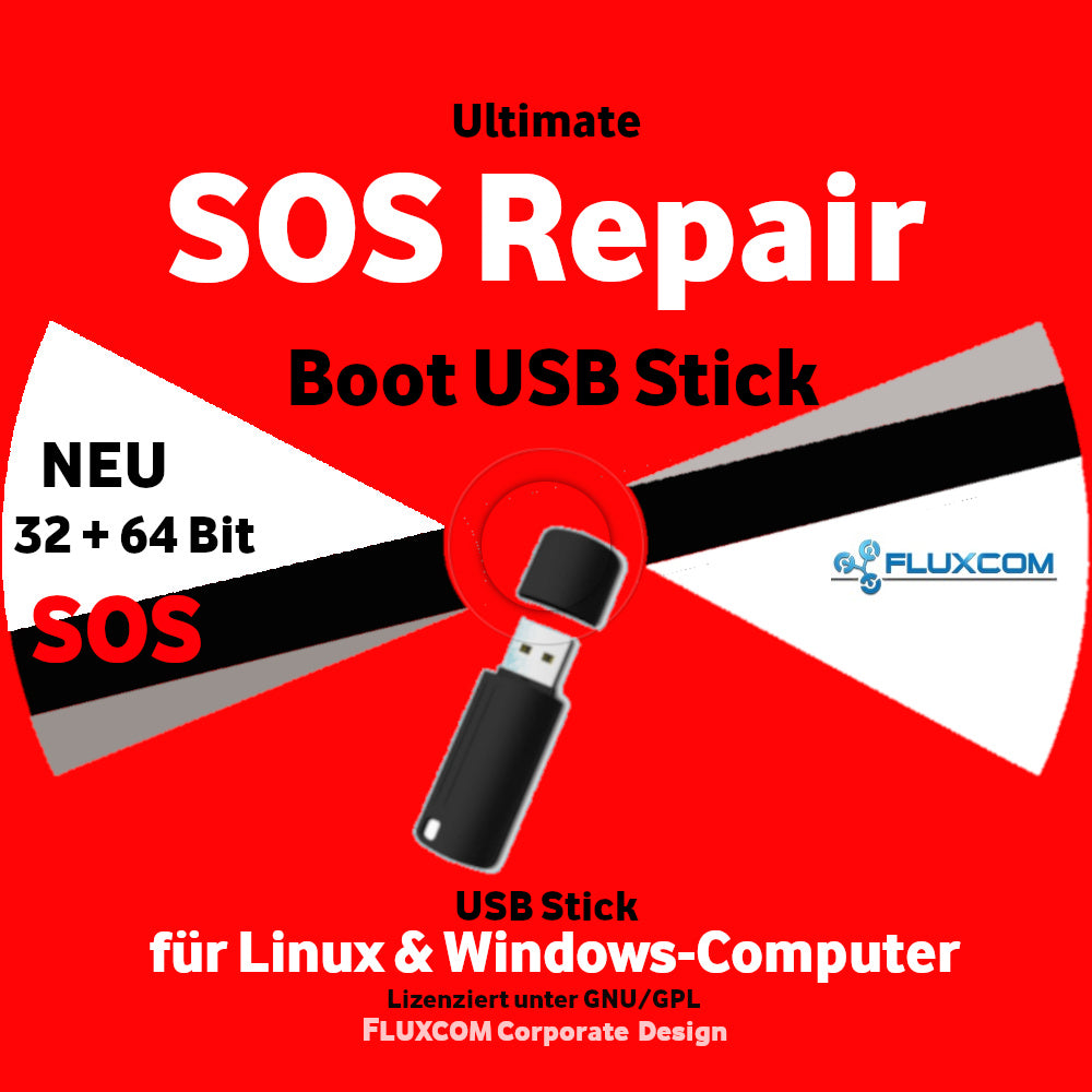 SOS-REPAIR & RECOVERY USB-STICK