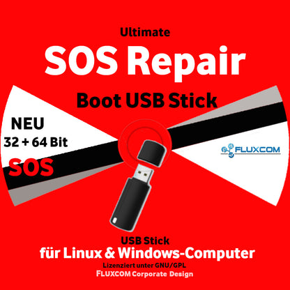 SOS-REPAIR & RECOVERY USB-STICK
