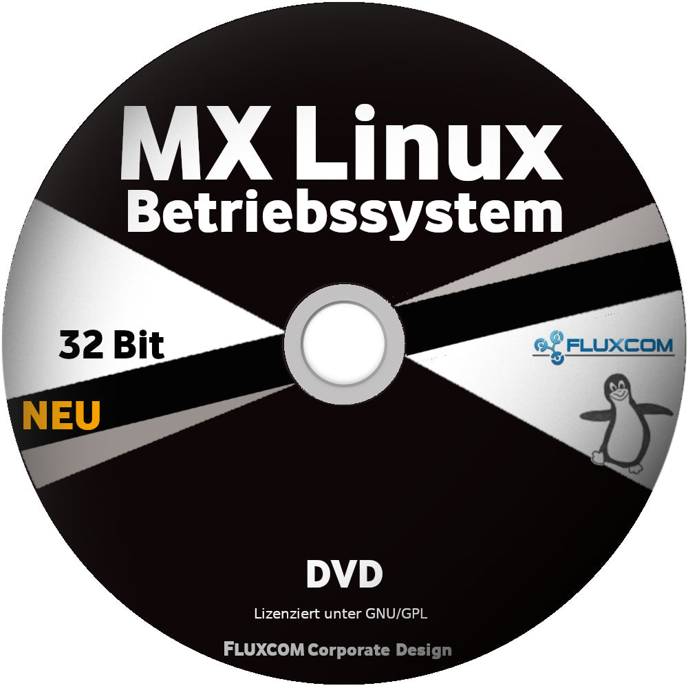 LINUX MX 23.6 DVD, Live-System 32 Bit Betriebssystem, mit Anleitung [DVD-ROM]
