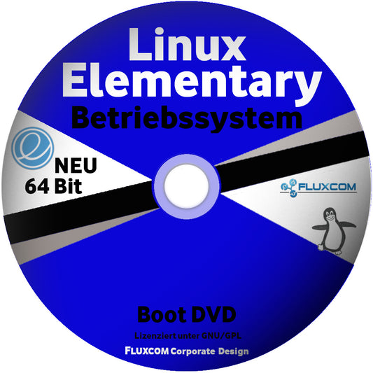 Linux Elementary OS 8.1 komplettes Betriebssystem auf DVD [DVD-ROM]