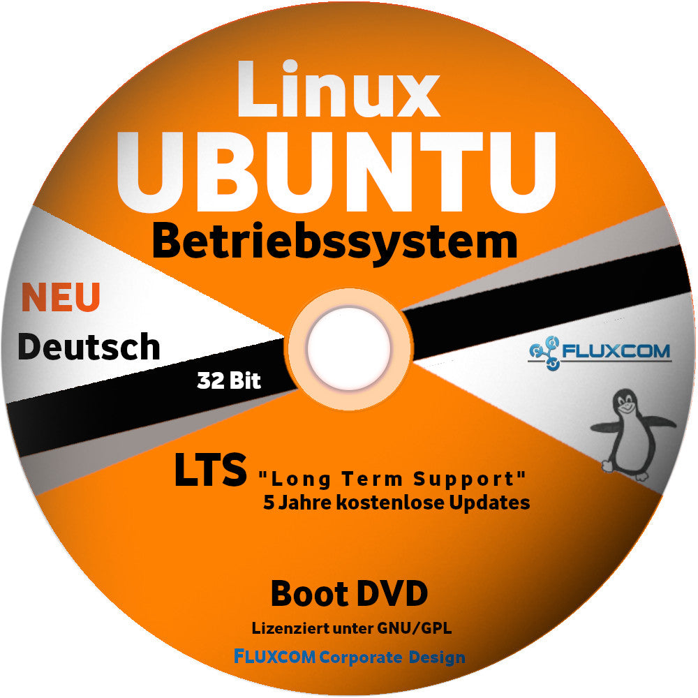 Linux lubuntu 24.04 .3 LTS, 64 Bit Betriebssystem auf DVD [DVD-ROM]