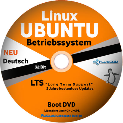Linux lubuntu 24.04 .3 LTS, 64 Bit Betriebssystem auf DVD [DVD-ROM]